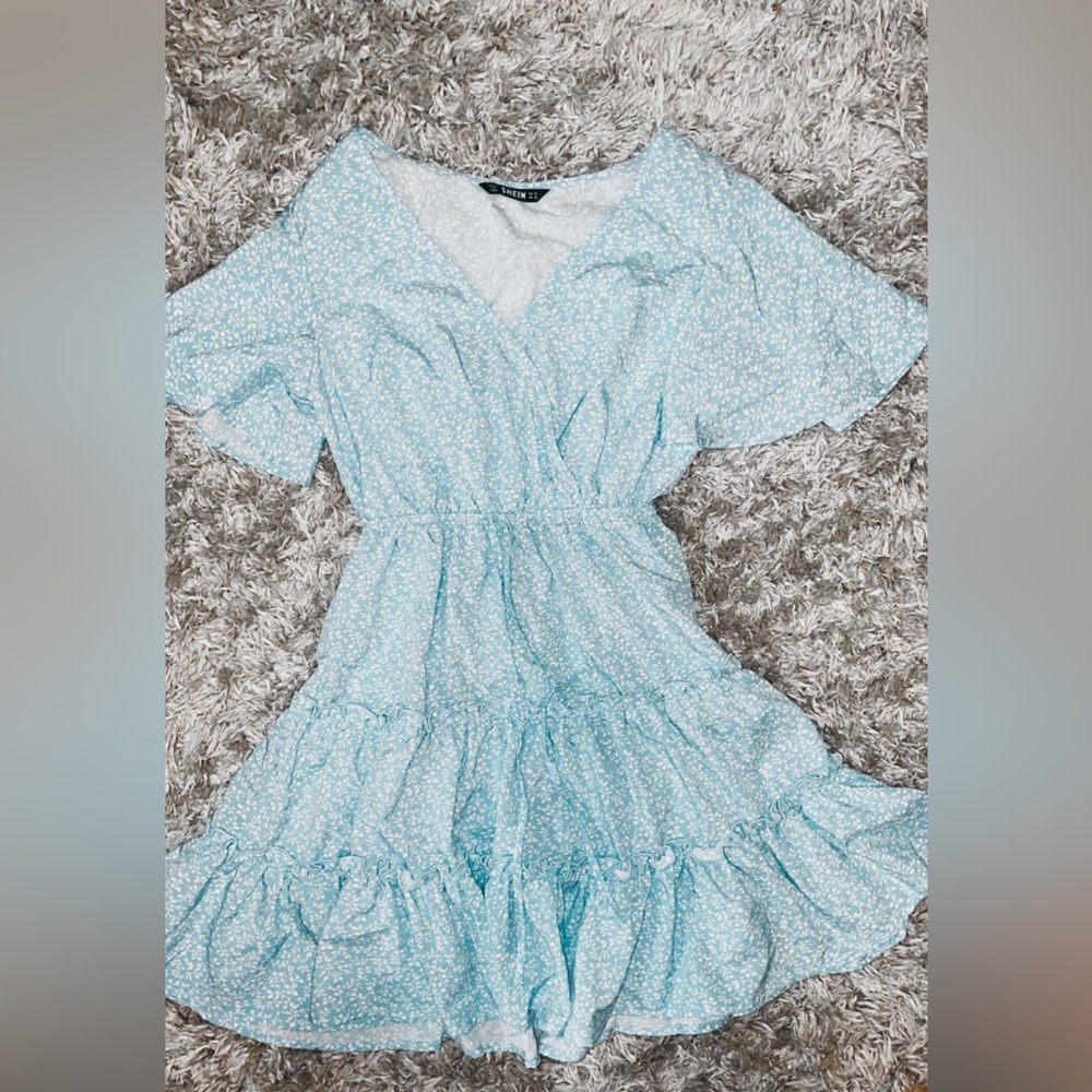 Maxi Baby Blue Dress